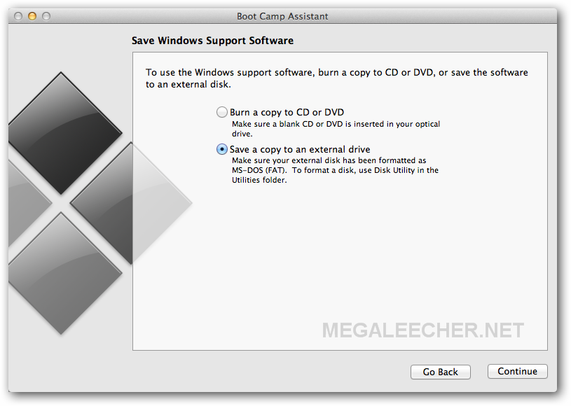 windows support drivers for mac